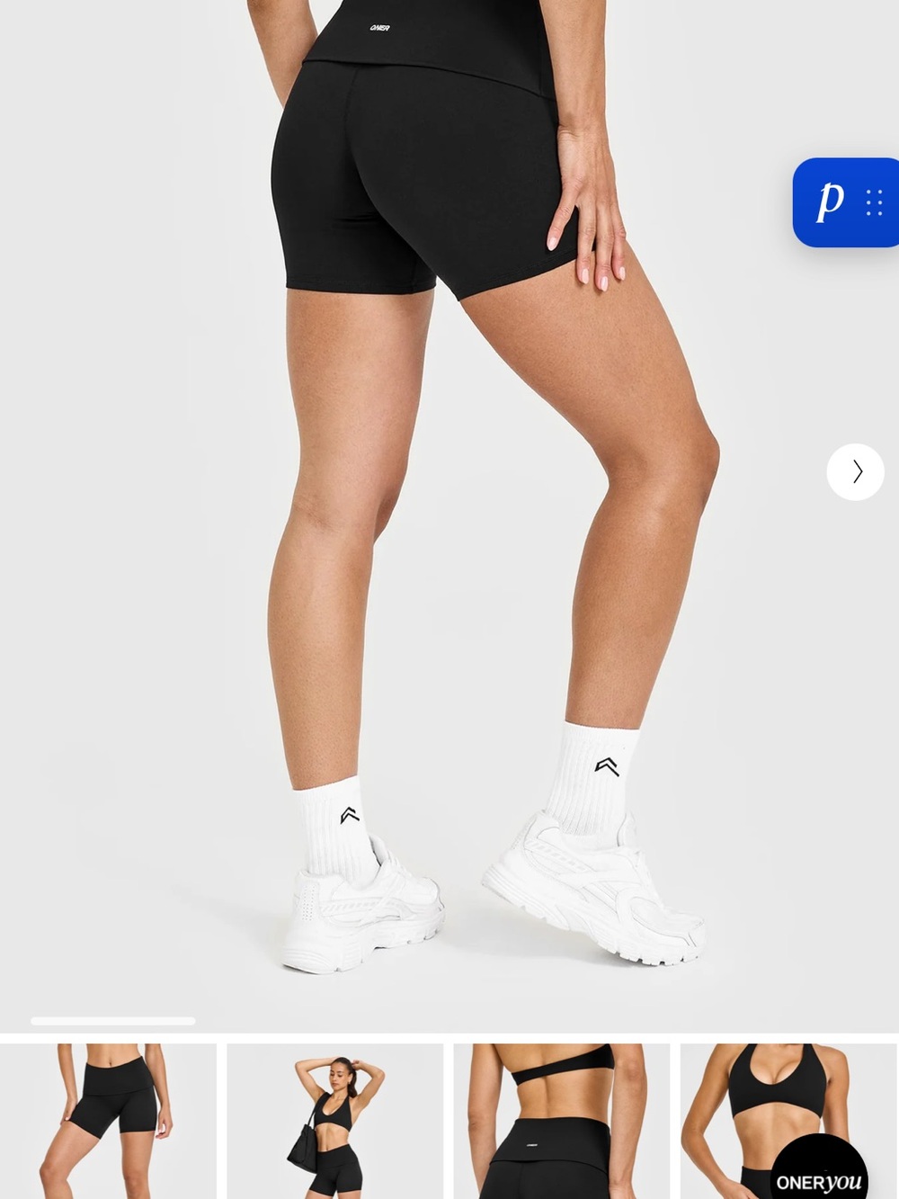 Oner active fold over shorts